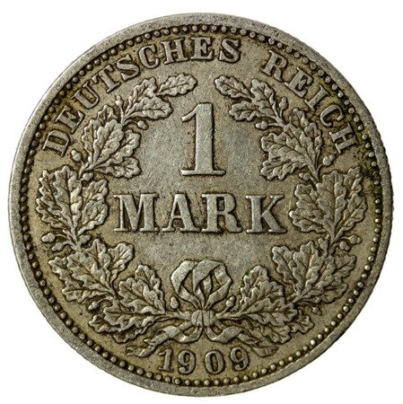 Niemcy 1 Marka 1909 D