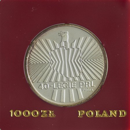 Polska 1 000 Złotych 1984 - 40-lecie PRL, Próba