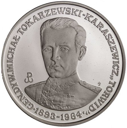 Polska 200 000 Złotych 1991 - Gen. Michał Tokarzewski-Karaszewicz "Torwid"